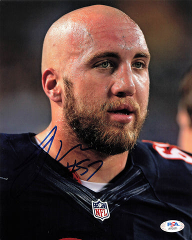 TAYLOR BOGGS Signed 8x10 photo PSA/DNA Chicago Bears Autographed