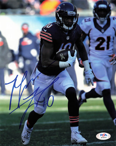 MARQUESS WILSON Signed 8x10 photo PSA/DNA Chicago Bears Autographed