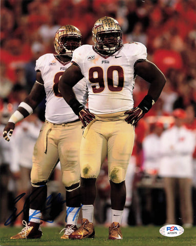 EDDIE GOLDMAN Signed 8x10 photo PSA/DNA Florida State Seminoles Autographed