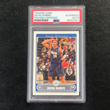 2006-07 Topps #166 Devin Harris Signed Card AUTO PSA Slabbed