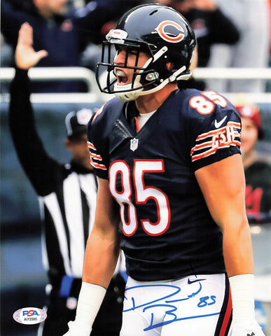 DANIEL BROWN Signed 8x10 photo PSA/DNA Chicago Bears Autographed