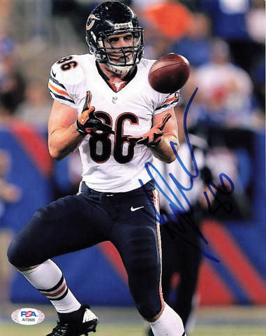 KYLE ADAMS Signed 8x10 photo PSA/DNA Chicago Bears Autographed