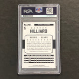 2015-16 NBA Hoops #297 Darrun Hilliard Signed Card AUTO PSA Slabbed RC Pistons