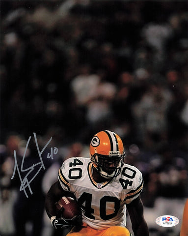 TONY FISHER Signed 8x10 photo PSA/DNA Green Bay Packers Autographed