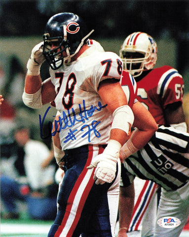 KEITH VAN HORNE Signed 8x10 photo PSA/DNA Chicago Bears Autographed