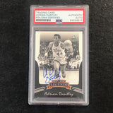 2006-07 Press Pass Legends #B53 Adrian Dantley Signed Card AUTO PSA Slabbed Notre Dame