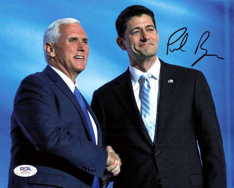 Paul Ryan signed 8x10 Photo PSA/DNA Autographed Politician
