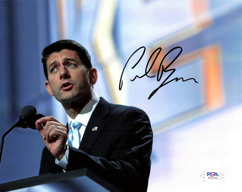 Paul Ryan signed 8x10 Photo PSA/DNA Autographed Politician