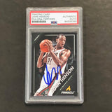 2013-14 Panini Pinnacle #174 John Henson Signed Card AUTO PSA Slabbed Bucks
