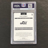 2016-17 NBA Hoops #56 Rudy Gobert Signed AUTO PSA Slabbed Jazz