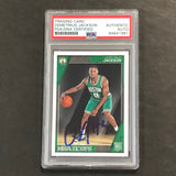 2016-17 Panini NBA Hoops #296 Demetrius Jackson Signed Card AUTO PSA/DNA Slabbed Celtics