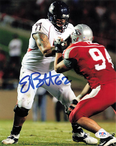 Eben Britton Signed 8x10 photo PSA/DNA Arizona Wildcats Autographed
