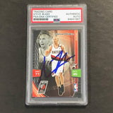 2009-10 Panini XL Adrenalyn Steve Blake Signed Card AUTO PSA Slabbed Trail Blazers