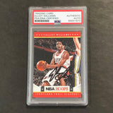 2012-13 Panini NBA Hoops #260 Elliot Williams Signed Card AUTO PSA Slabbed Blazers