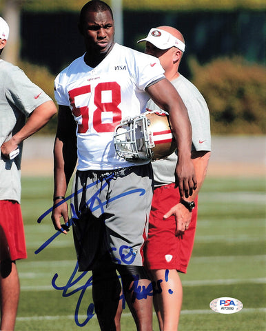 ALEX JOSEPH signed 8x10 photo PSA/DNA San Francisco 49ers Autographed