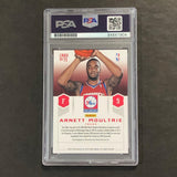2012-13 Panini Prestigious Picks #71 Arnett Moultrie Signed Card AUTO PSA Slabbed 76ers