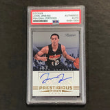 2012-13 PANINI Prestigious Picks #67 John Jenkins Signed Card AUTO PSA Slabbed Hawks