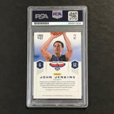 2012-13 PANINI Prestigious Picks #67 John Jenkins Signed Card AUTO PSA Slabbed Hawks