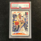 2005-06 Topps #247 Linas Kleiza signed Auto Card PSA/DNA Slabbed RC Nuggets
