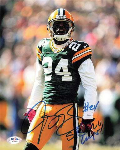 JARRETT BUSH Signed 8X10 PHOTO PSA/DNA Green Bay Packers Autographed