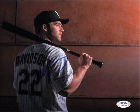 Matt Davidson signed 8x10 photo PSA/DNA Chicago White Sox Autographed