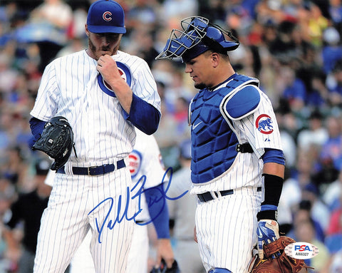 Dallas Beeler signed 8x10 photo PSA/DNA Chicago Cubs Autographed
