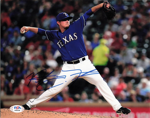 Nick Gardewine signed 8x10 photo PSA/DNA Texas Rangers Autographed