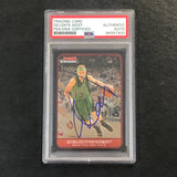 2006-07 Bowman Chrome #2 DELONTE WEST Signed Card AUTO PSA Slabbed Celtics