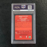 2006-07 Bowman Chrome #2 DELONTE WEST Signed Card AUTO PSA Slabbed Celtics