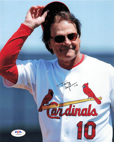 Tony La Russa signed 8x10 photo PSA/DNA St. Louis Cardinals Autographed