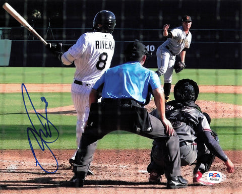 Laz Rivera signed 8x10 photo Chicago White Sox PSA/DNA Autographed