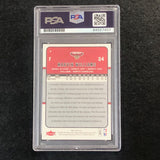 2006-07 Fleer #24 Marvin Williams Signed AUTO PSA Slabbed Hawks