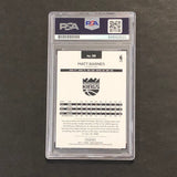 2016-17 Panini NBA Hoops #38 Matt Barnes Signed Card AUTO PSA Slabbed Kings