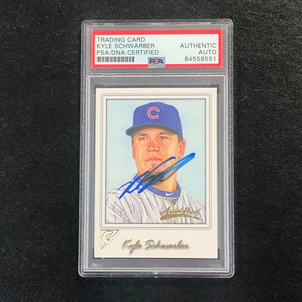 Kyle Schwarber Autographed Base