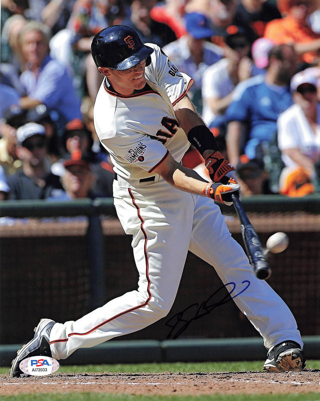 KELBY TOMLINSON signed 8x10 photo PSA/DNA San Francisco Giants Autographed