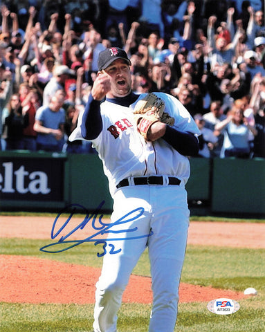 Derek Lowe signed 8x10 photo PSA/DNA Boston Red Sox Autographed