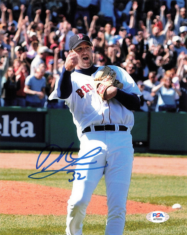Derek Lowe signed 8x10 photo PSA/DNA Boston Red Sox Autographed