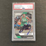 2016-17 Panini Prizm #50 Jordan Mickey Signed Card AUTO PSA/DNA Slabbed Celtics