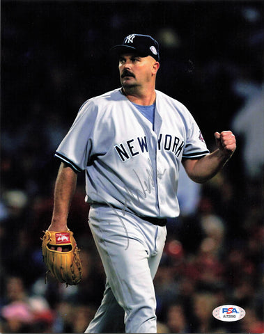 DAVID WELLS signed 8x10 photo PSA/DNA New York Yankees Autographed