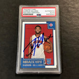 2015-16 NBA Hoops #297 Darrun Hilliard Signed Card AUTO PSA Slabbed RC Pistons