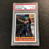 2013-14 Panini NBA Hoops #55 Kemba Walker Signed Card AUTO PSA Slabbed Bobcats