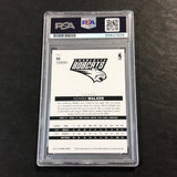 2013-14 Panini NBA Hoops #55 Kemba Walker Signed Card AUTO PSA Slabbed Bobcats