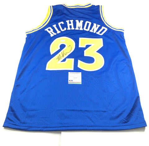 Mitch Richmond Signed Jersey PSA/DNA Golden State Warriors Autographed