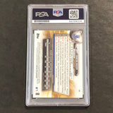 2016-17 Topps Bowman #63 HUNTER DOZIER Signed Card Auto Grade 10 PSA Slabbed RC Royals