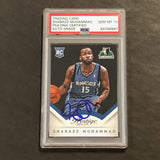 2013-14 Panini Prestige #174 Shabazz Muhammad Signed Rookie Card AUTO 10 PSA Slabbed RC Timberwolves