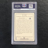 2006-07 Topps Turkey Red #222 Randy Foye Signed Card AUTO PSA Slabbed Minnesota Timberwolves