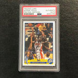 2003-04 Topps Basketball #213 Adonal Foyle Signed Card AUTO PSA Slabbed Warriors