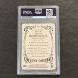 2016 Topps Gypsy Queen #206 Delino DeShields Jr. Signed Card AUTO PSA Slabbed Rangers