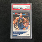 2007 Press Pass Collectors Series #14 Aaron Gray Signed Card AUTO PSA Slabbed Pittsburgh