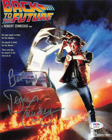 Dean Cundey signed 8x10 photo PSA/DNA Autographed Back To The Future